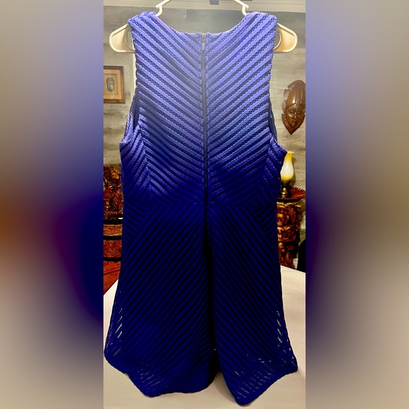 MASSIMO, Royal Blue, Sleeveless, V-Neck, Mid-Thigh Dress, Women’s Size L. - Picture 2 of 8